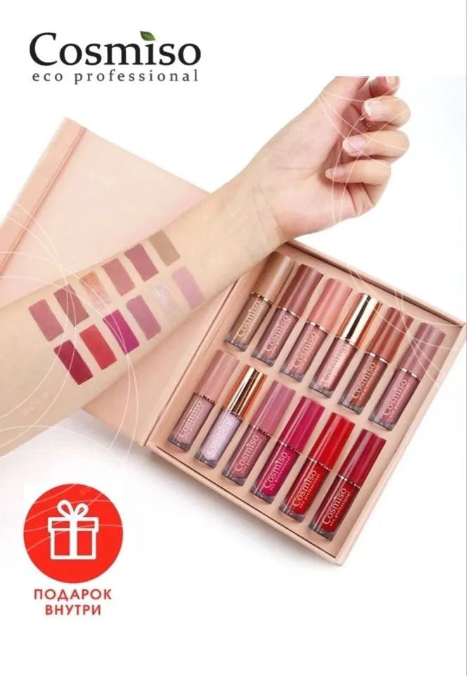 Set de Labiales Líquidos Mate – Cosmiso