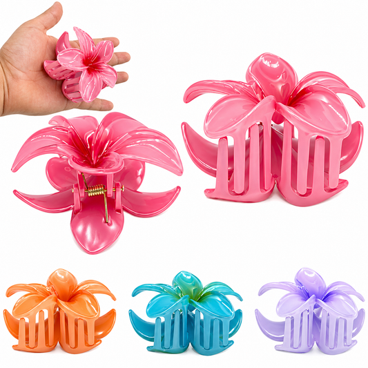 Ganchos para el cabello de flor puntiagudo colores surtidos