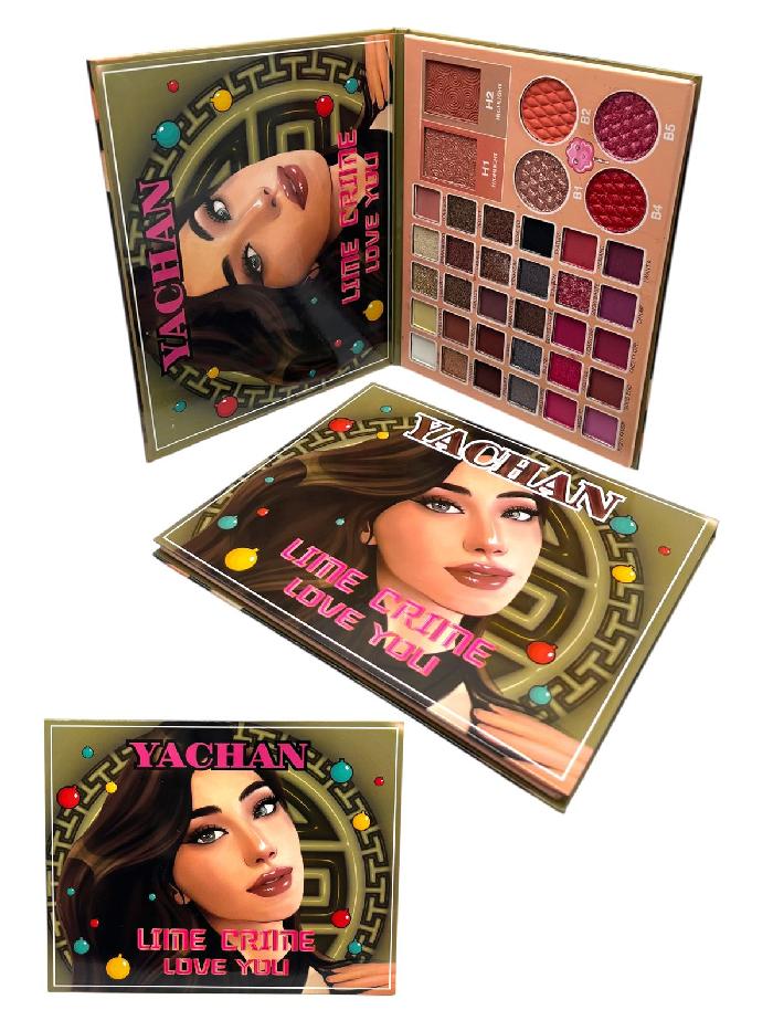 Paleta De Sombras *36 Tonos Lime Crime Love You Yachan