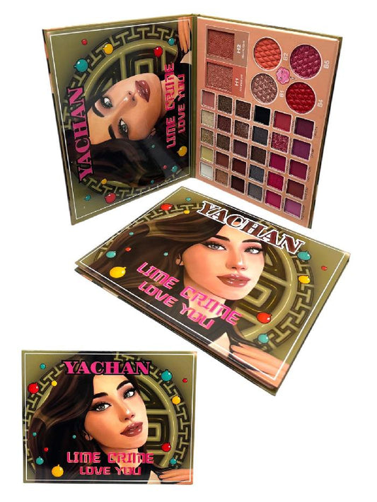 Paleta De Sombras *36 Tonos Lime Crime Love You Yachan
