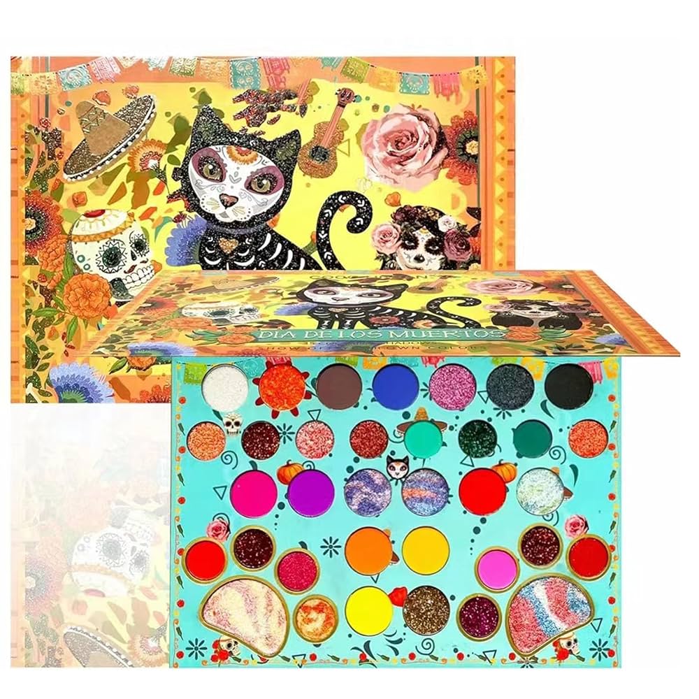 Paleta Haunted Glam – Halloween & Día de los Muertos