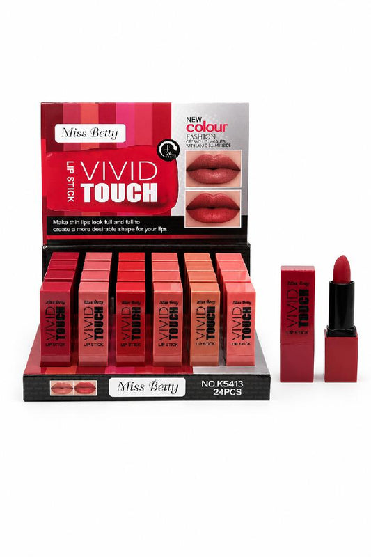 Labial En Barra Vivid Touch Miss Betty Tonos Surtidos Ref K5413