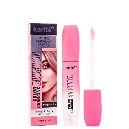 Rubor Líquido Mágico Cambia de Color con Karité – Color Changing Blush