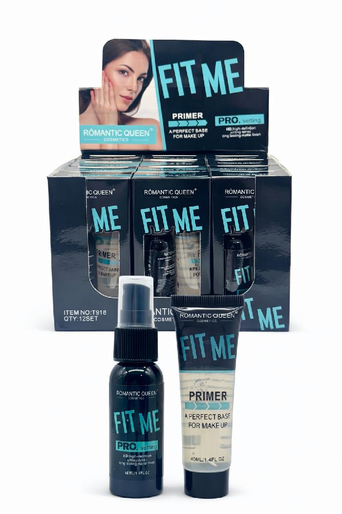 Kit Primer Y Fijador Fit Me Romantic Queen Ref T918