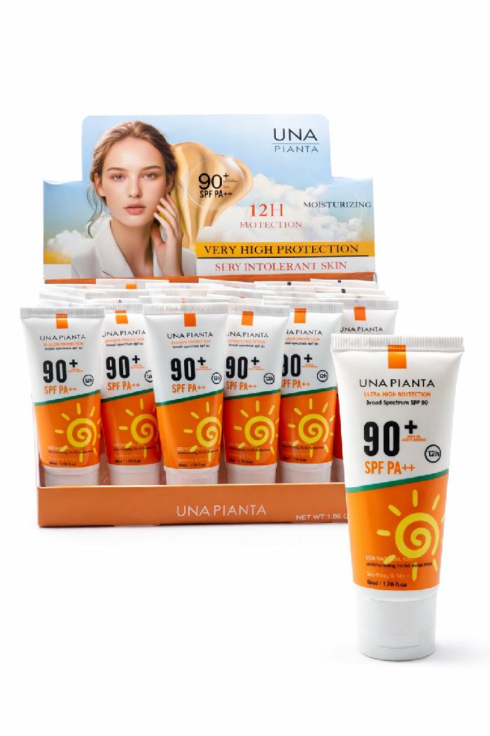 Protector Solar 12hrs Spf90 Una Pianta Ref F-8003