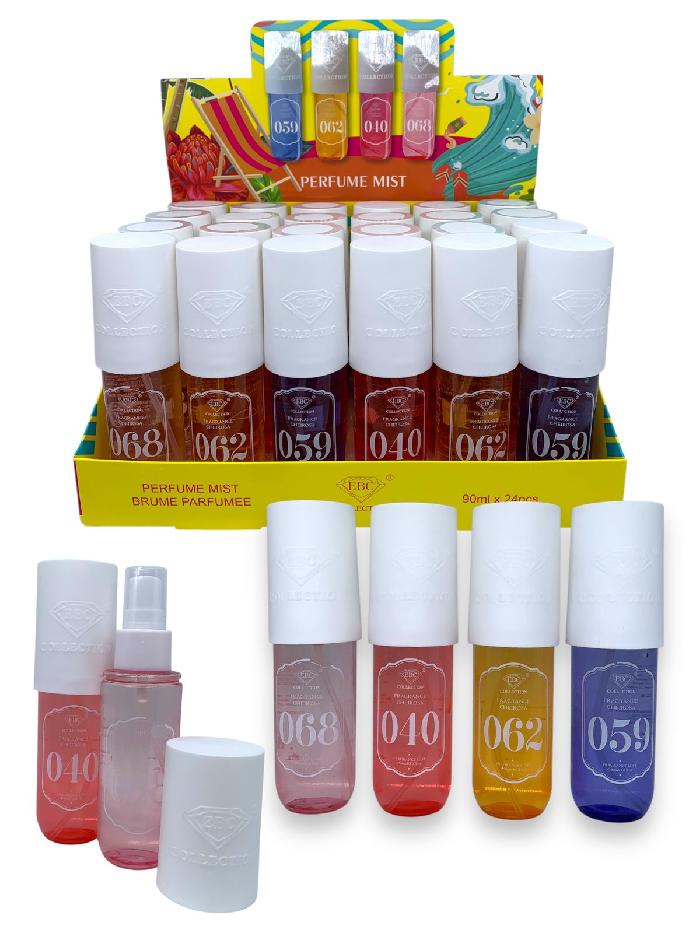 Perfume Inspirado Sol De Janeiro Mist Fragancias Surtidas 90 Ml Ref EBC7901-04