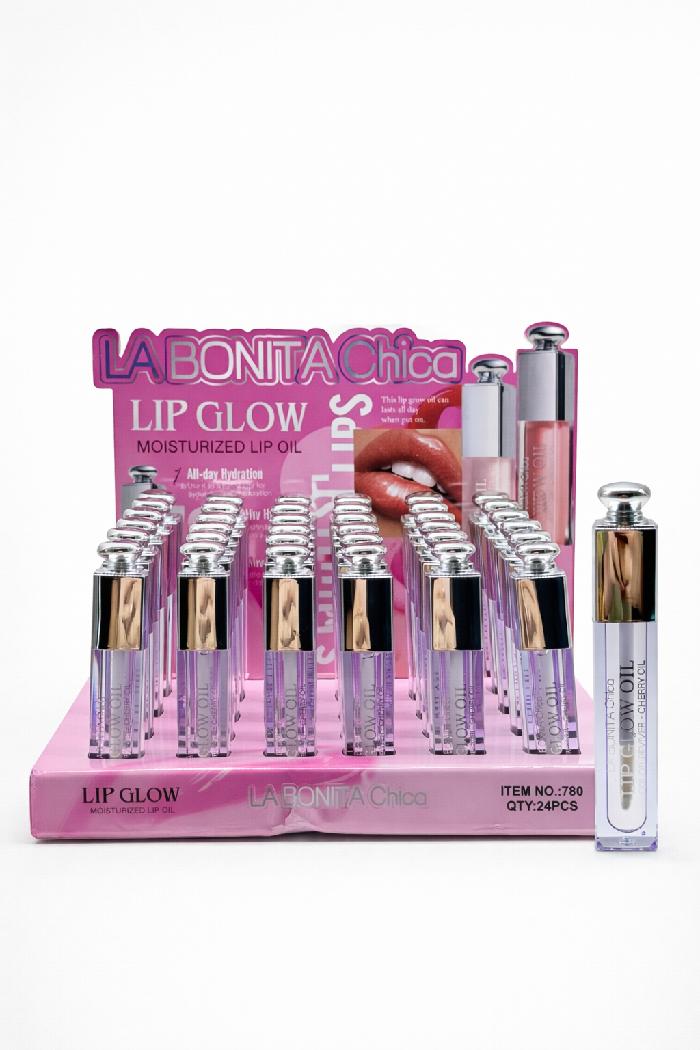 Lip Glow Oil Sin Color La Bonita Chica Ref 780-2