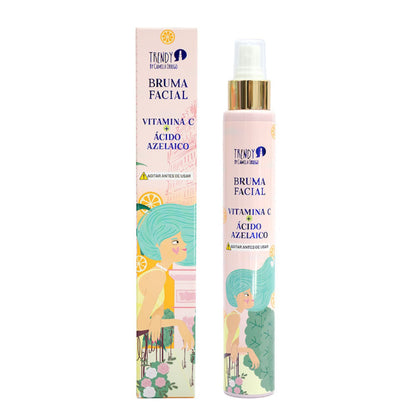 Bruma Facial Vitamina C + Ácido Azelaico – Trendy