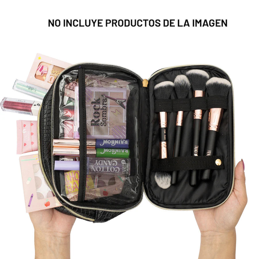 Cosmetiquera Cuerina Trendy
