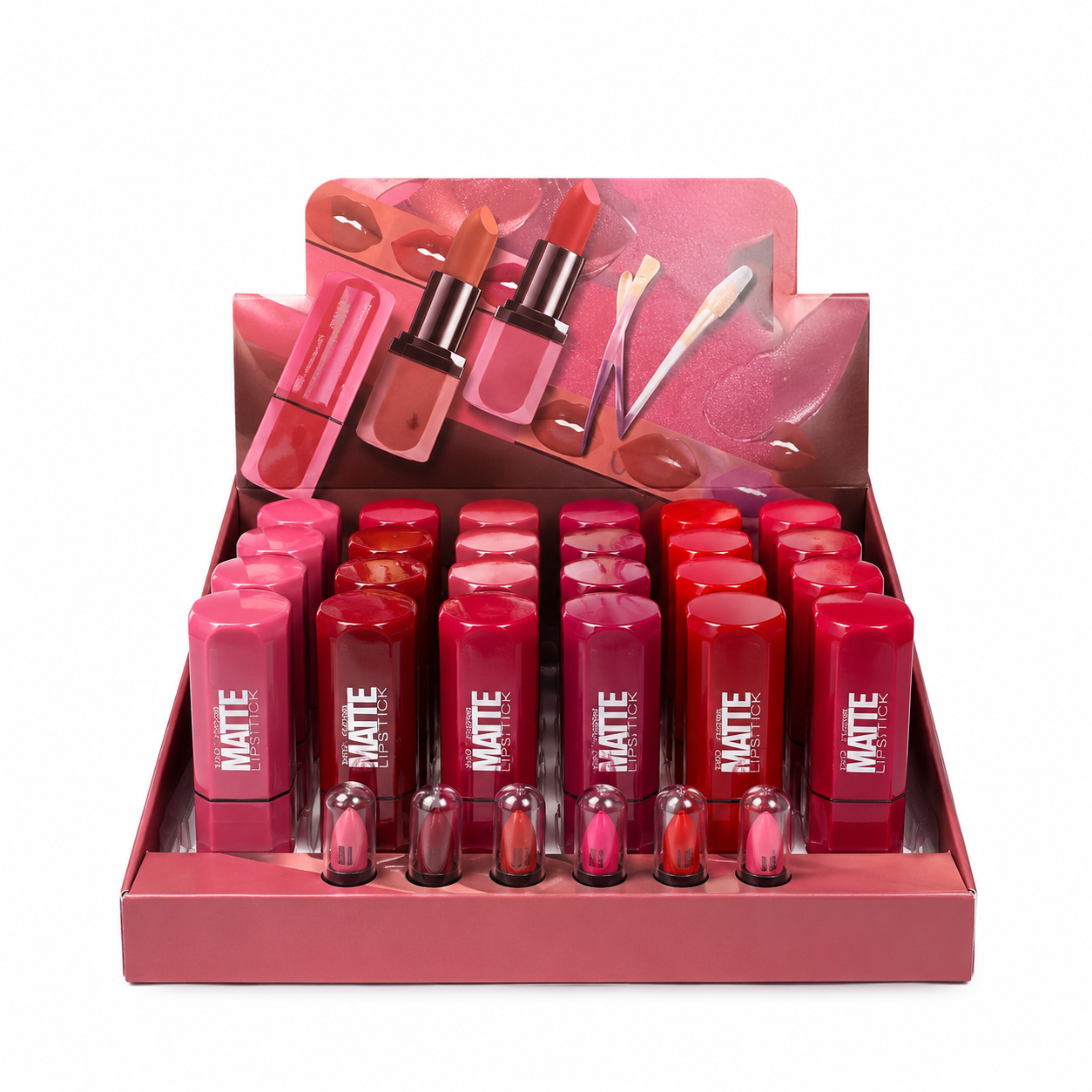 Labial Matte Aozy Tonos Surtido Ref AB015