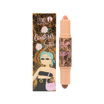 Contorno en barra doble con rubor Trendy