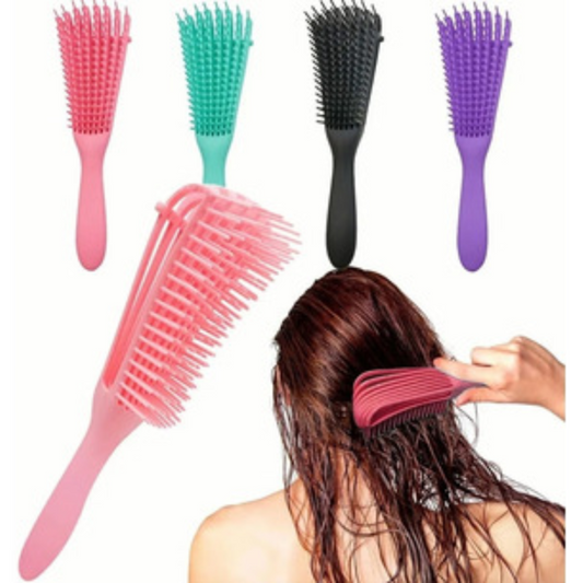 Cepillo para Definir y Desenredar Cabellos Colores Surtidos Ref 25DH-009
