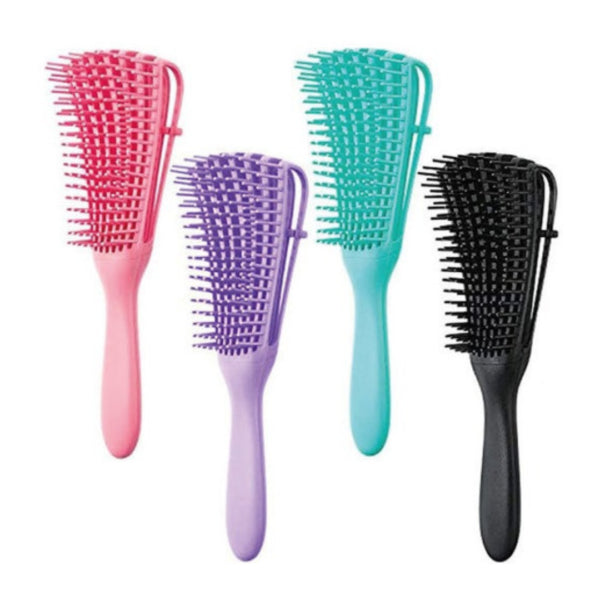 Cepillo para Definir y Desenredar Cabellos Colores Surtidos Ref 25DH-009