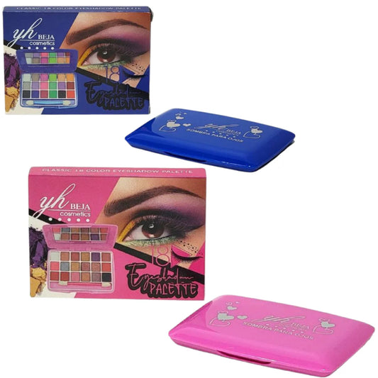 Paleta de Sombras Matte 18 Colores – YH Beja Cosmetics