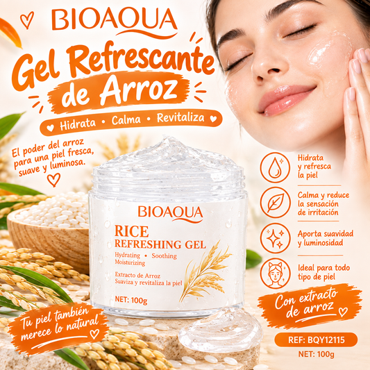 GEL REFRESCANTE DE ARROZ BIOAQUA REF BQY12115