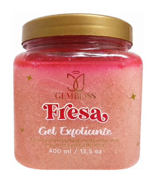 Gel Exfoliante De Fresa 400 ml