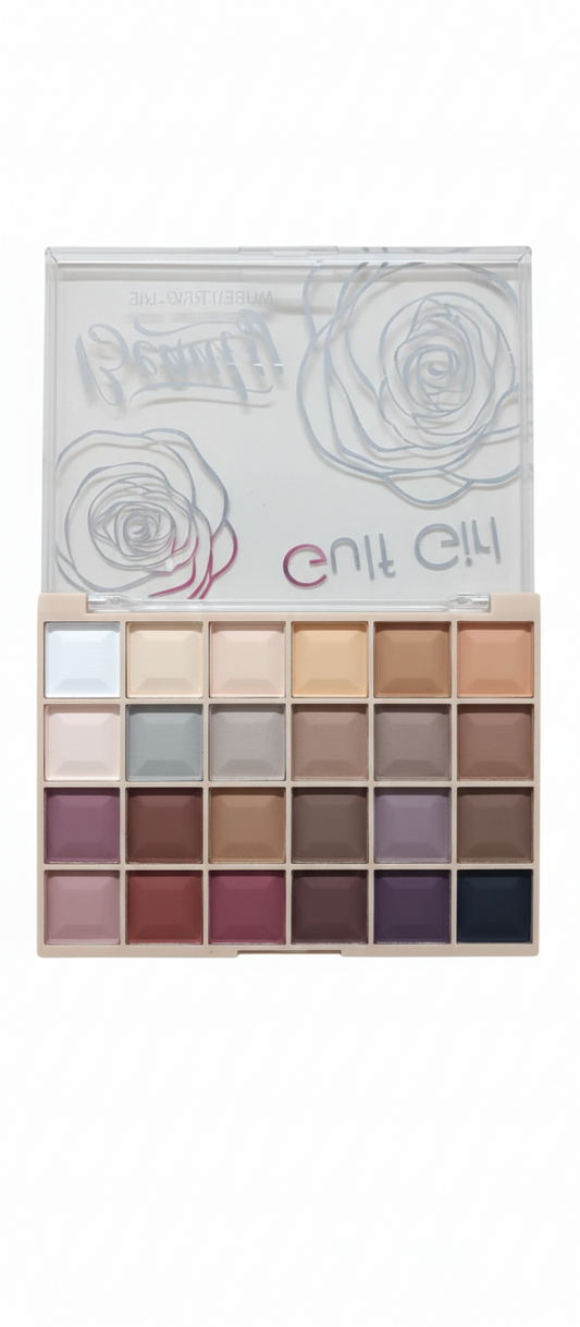 Sombra Beauty 24 Tonos – Paleta Profesional Multicolor