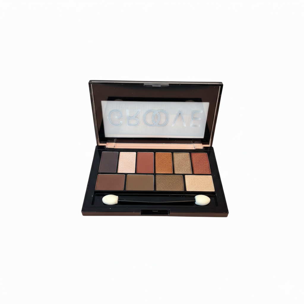 Paleta de Sombras Groove 10 Tonos con Aplicador