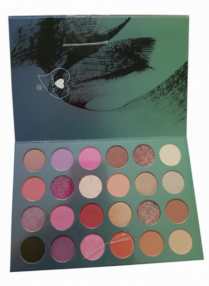Sombra Tipo Libro 36 Tonos Color Shades Amorex Ref 4665