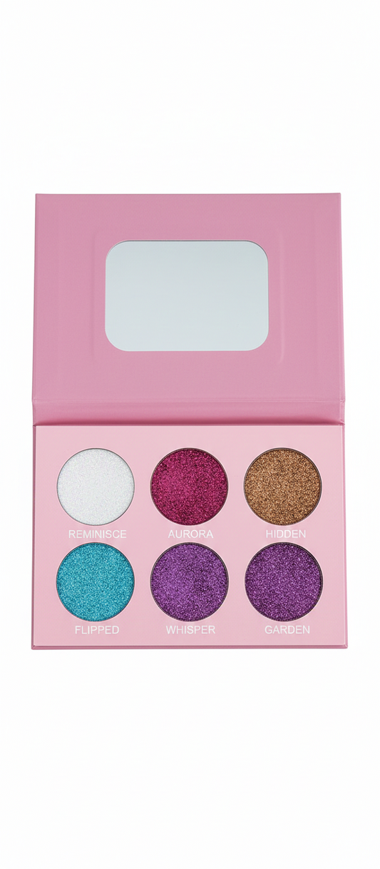 Sombra Glitter 6 Tonos