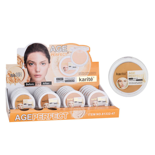 Polvo Compacto Facial Con Minerales De Karité