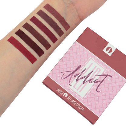 Kit de Labiales Lip Addict – Rojos