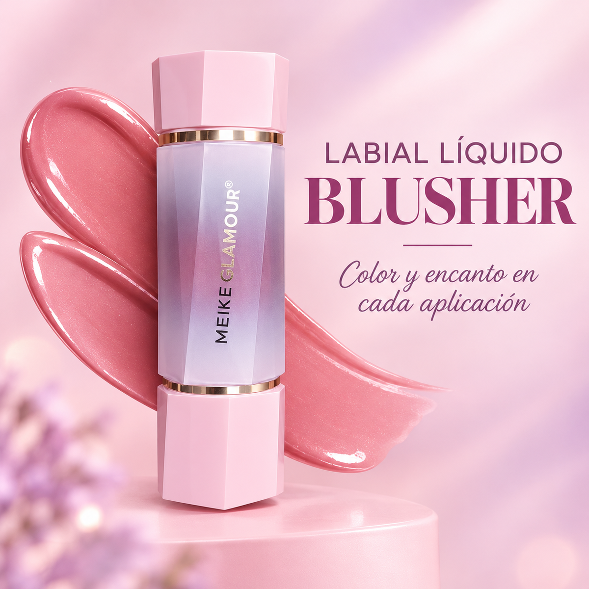 Labial Líquido Blusher Meike Glamour mk366