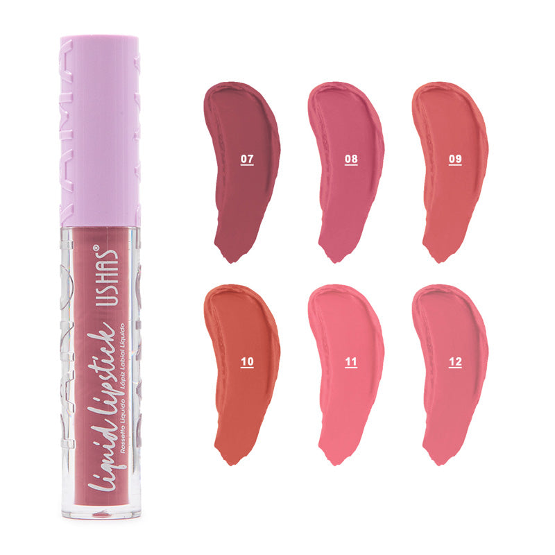 Labial Líquido Ushás Tonos Surtidos Ref UC137A