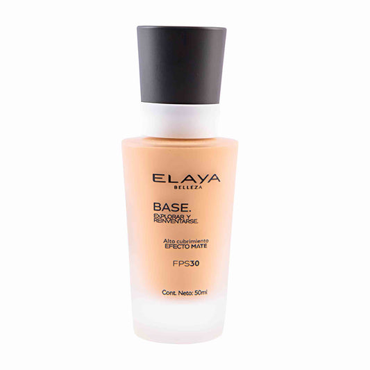 Base Matte De Alto Cubrimiento | Elaya