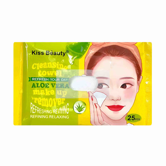 Toallitas Desmaquillantes  Aloe Vera Kiss Beauty