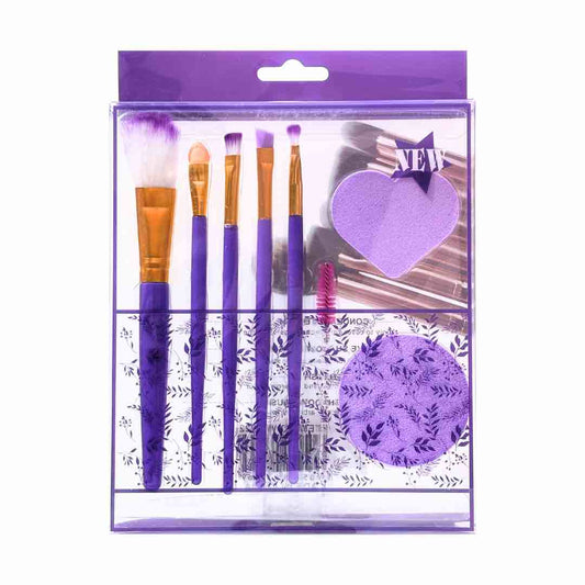Kit De Brochas X5 Unds + Borlas