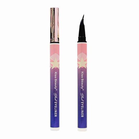 Delineador De Ojos | Plumón | Negro | Kiss Beauty
