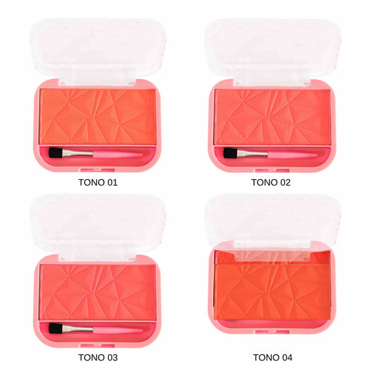 Rubor Compacto Peach | S.F.R Color