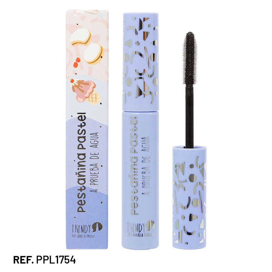 Pestañina Pastel A Prueba De Agua Trendy Ref PPL1704