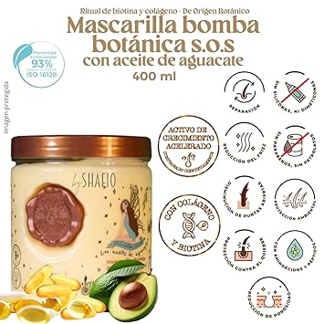 Ritual Botánico Kit 3. Crecimiento Acelerado Ultra Reparador SOS de Origen Botánico: Shampoo de Cebolla, Mascarilla Bomba Capilar, Acondicionador Intensivo PLEX