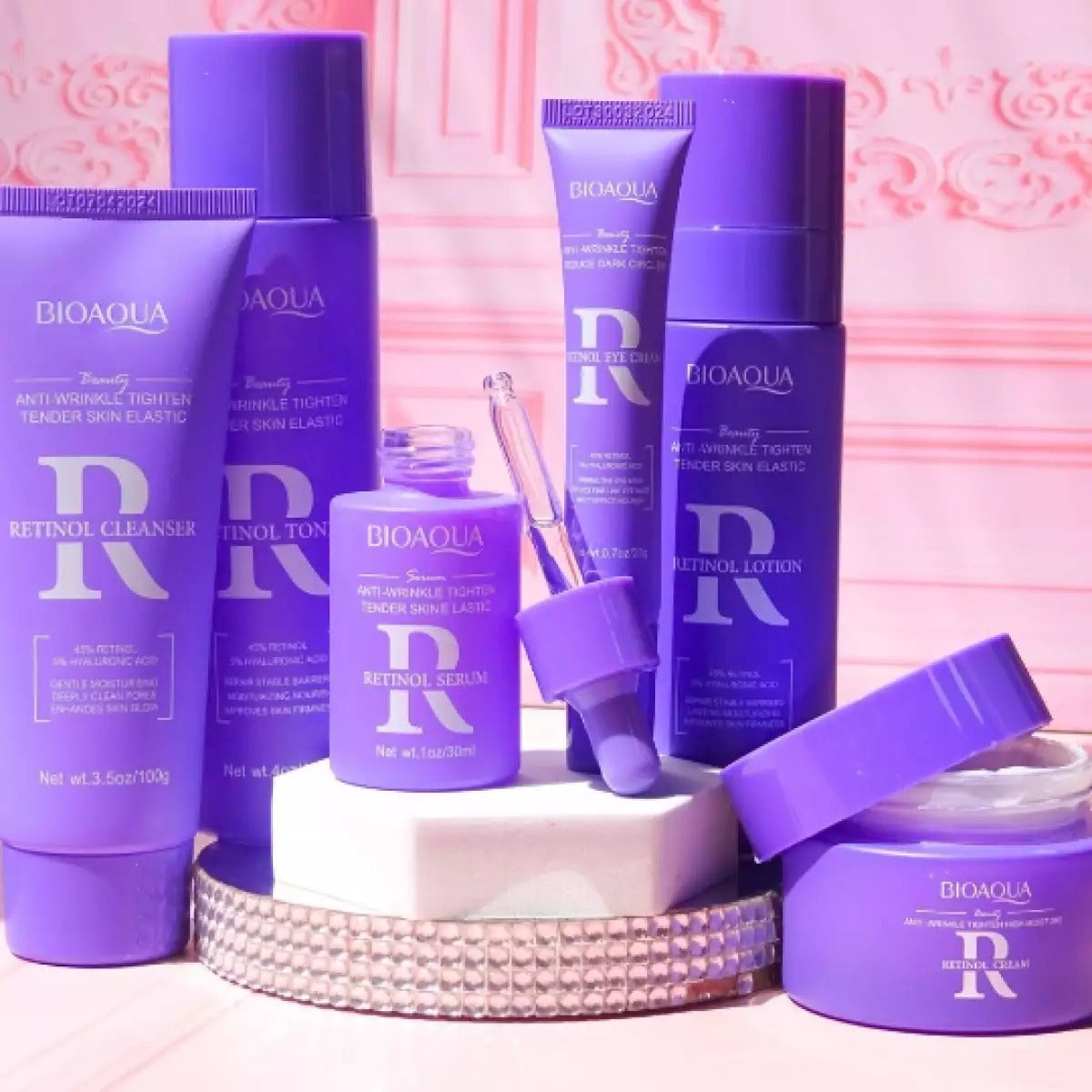 Kit Retinol Bioaqua Antienvejecimiento
