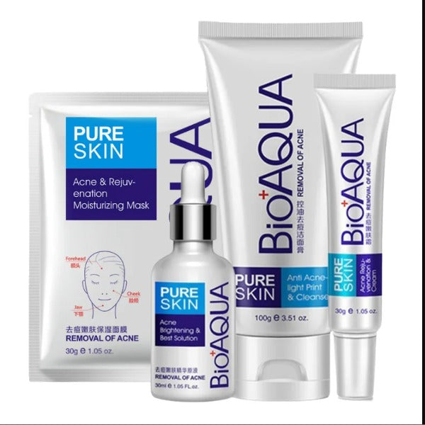Combo Antiacne Bioaqua Caja De Seguridad