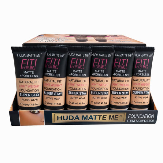 Base Fit Matte + Poreless - tonos medios