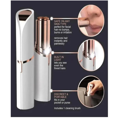 Depilador Eléctrico Facial Recargable