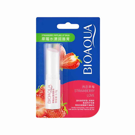 Bálsamo De Labios Con Aroma A Fresa | Bioaqua