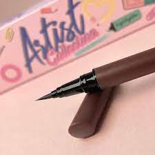 Delineador Plumón Profesional Trendy Artist Collection Café – Precisión, intensidad y acabado natural