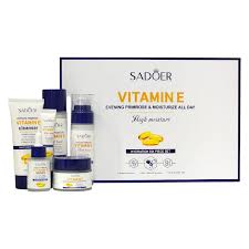 Set De Cuidado Facial De Vitamina E De 6 Piezas Sadoer Ref SD11435