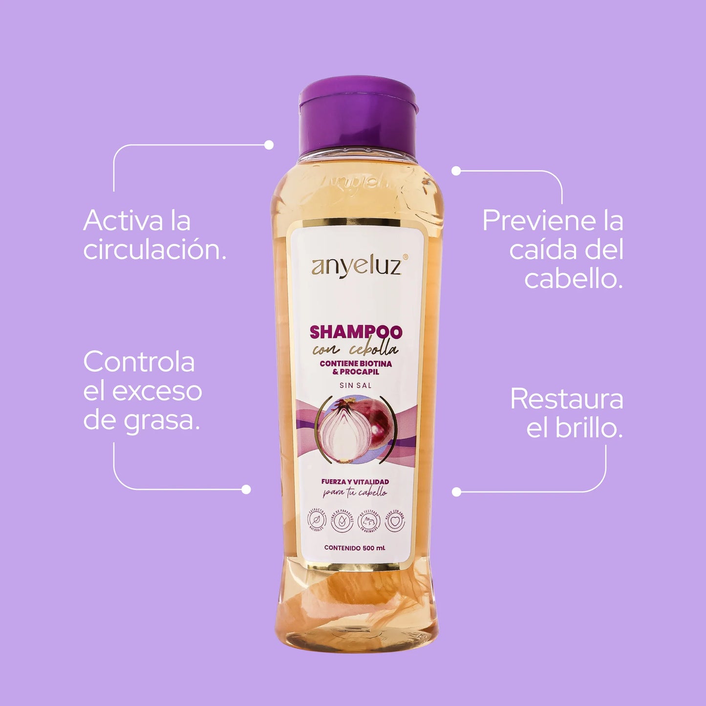 Shampoo de Cebolla – Anyeluz